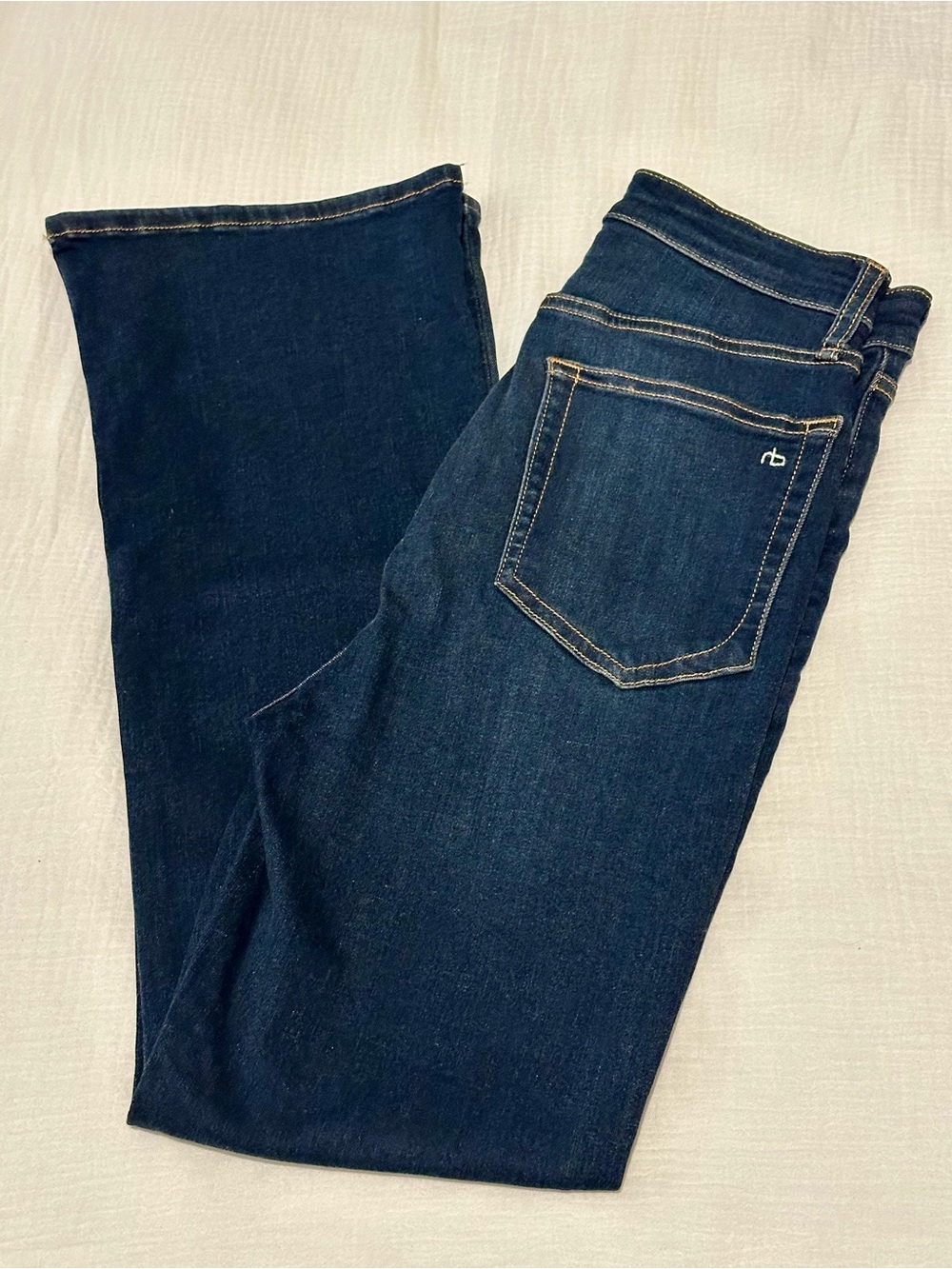 rag & bone Casey High Rise Ankle Flare Jeans Size 27